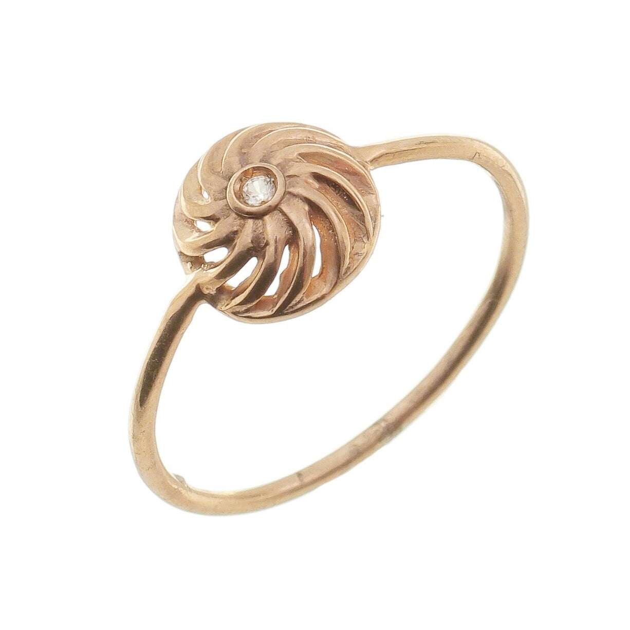 Anel Spirale Prata