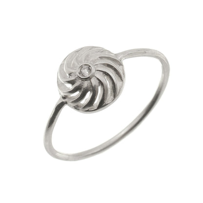 Anel Spirale Prata